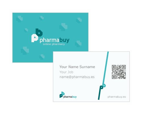 diseñador de papelería corporativa para farmacia online