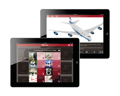 academia de aviación - diseño de web corporativa